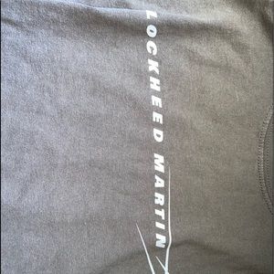 Oversized authentic Lockheed Martin tee (adult)